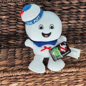 Ghostbusters Stay Puft Marshmallow Man Plush Kids Medium Happy White Soft Toy